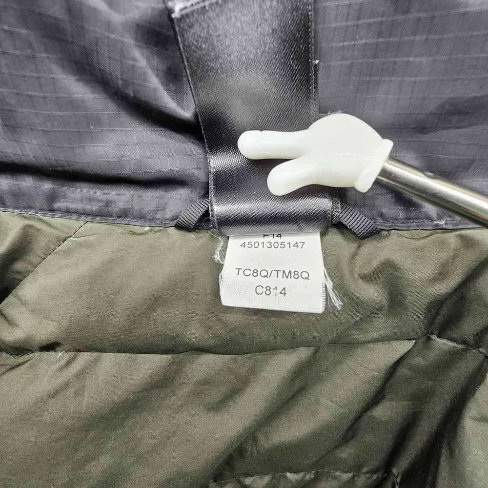 North Face Nupste‎ 550 Goose Down Puffer Vest Men Medium Black Full Zip Gorpcore